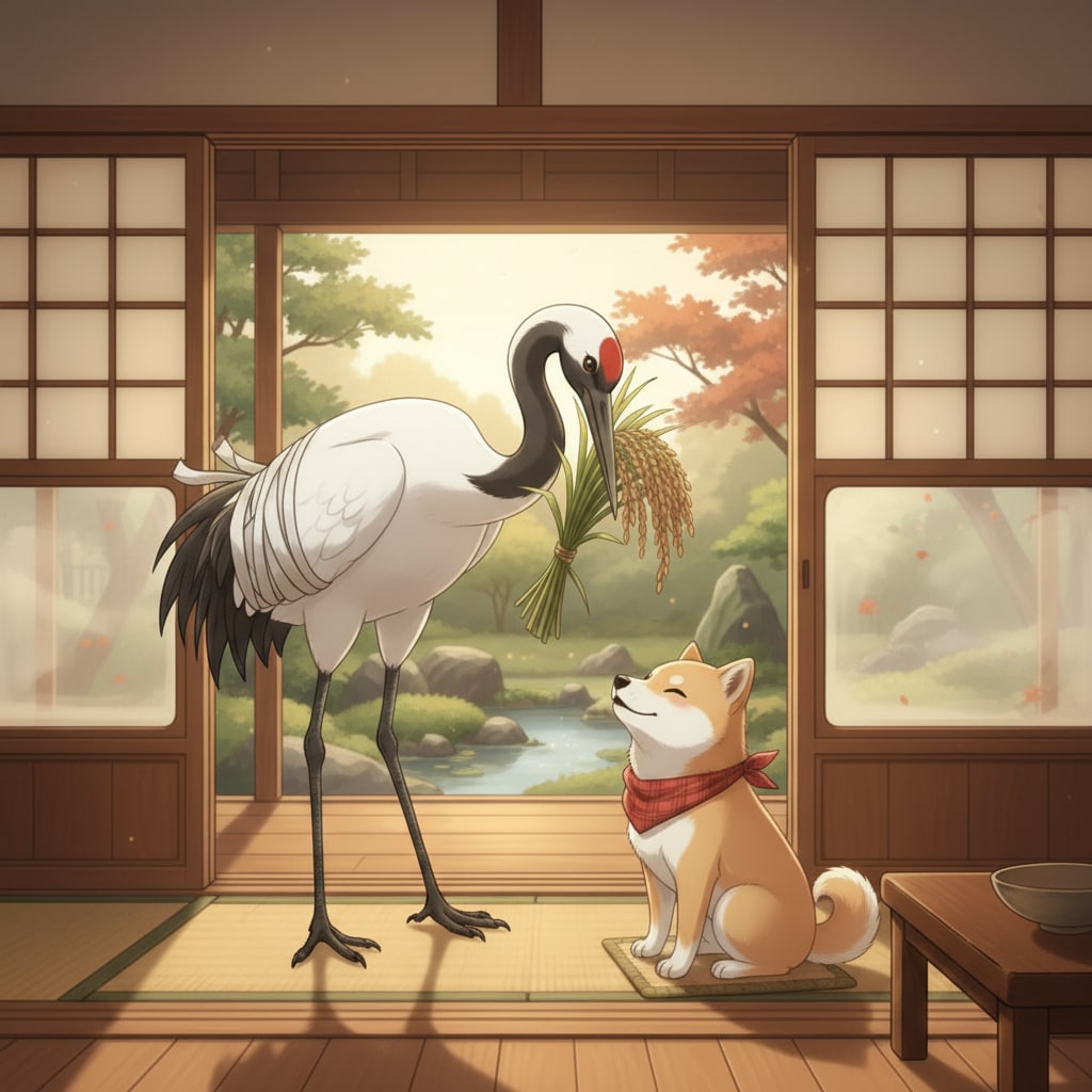 鶴の恩返しザ・ムービー🐶🪿