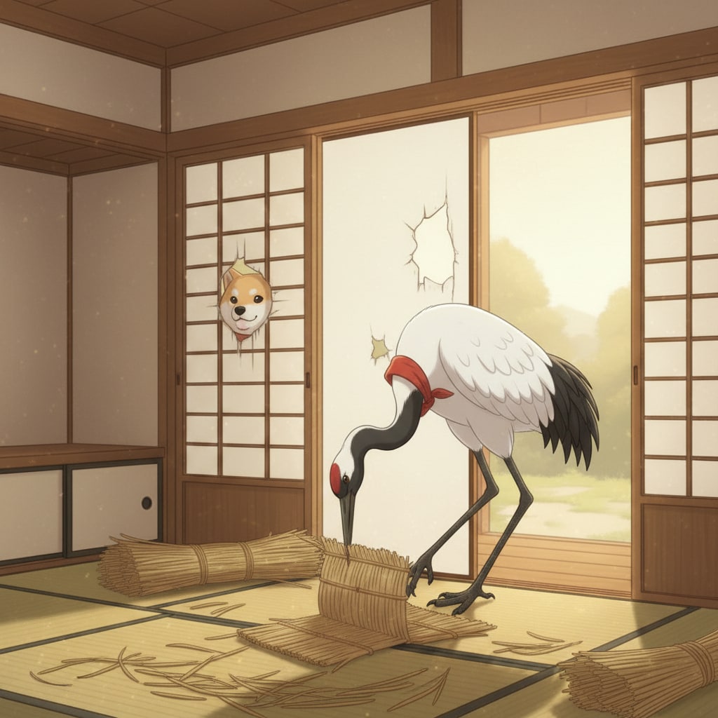 鶴の恩返しザ・ムービー🐶🪿