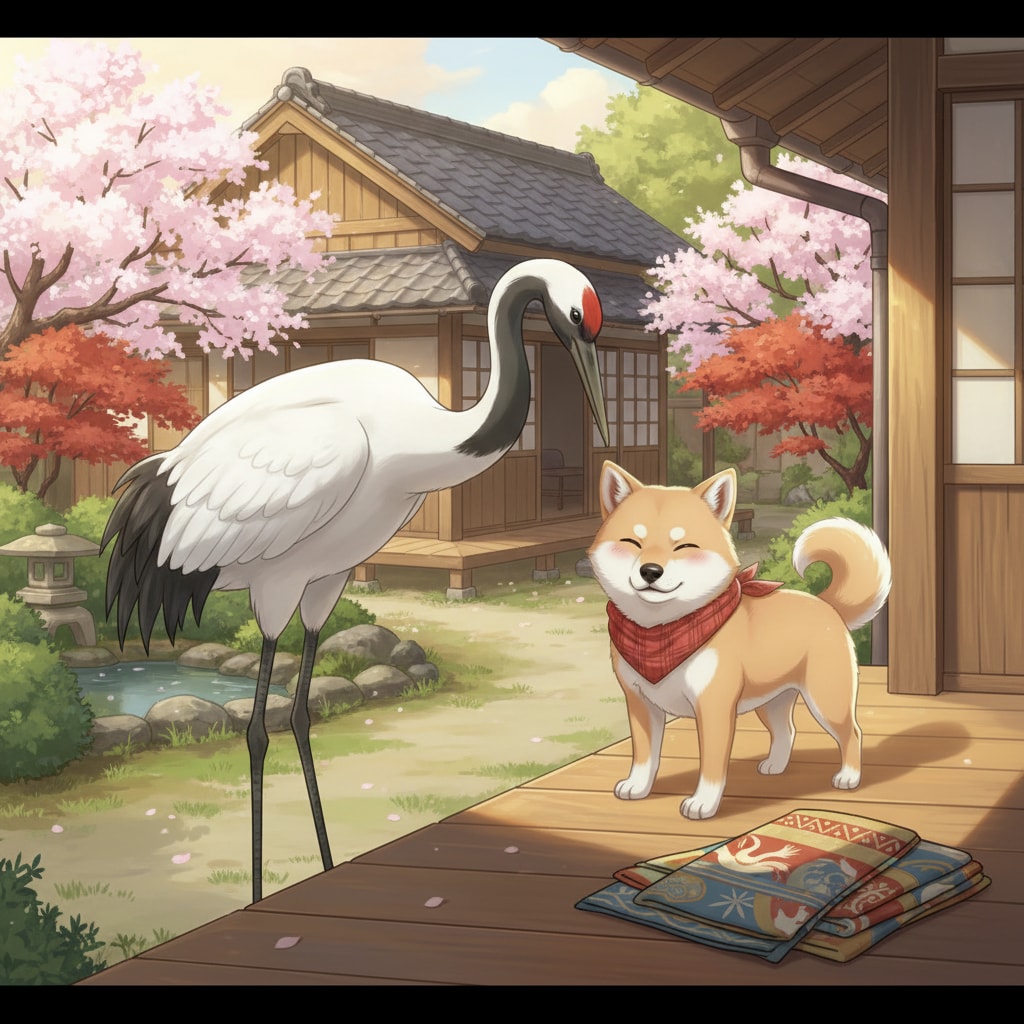 鶴の恩返しザ・ムービー🐶🪿