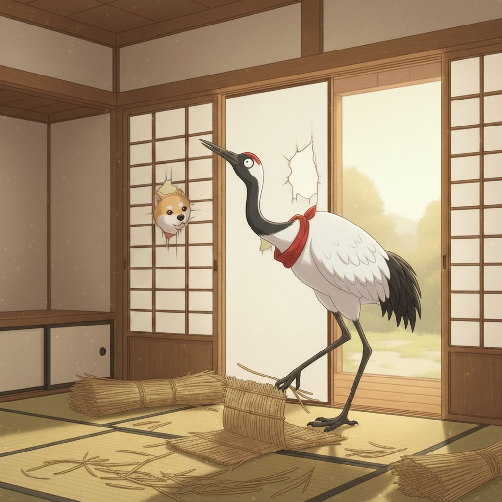 鶴の恩返しザ・ムービー🐶🪿