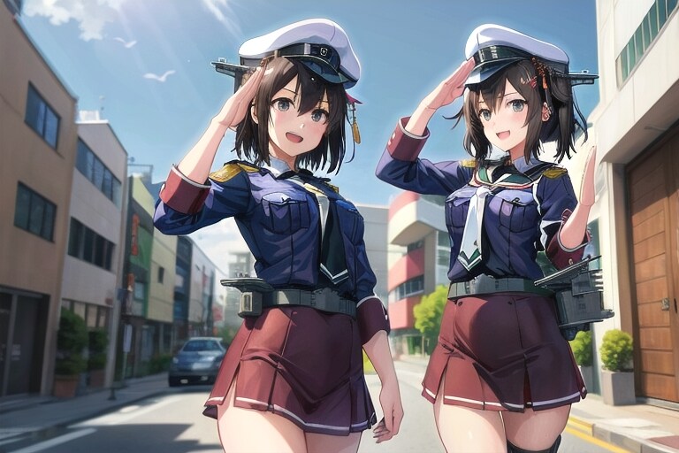 夜警（昼間 | の人気AIイラスト・グラビア