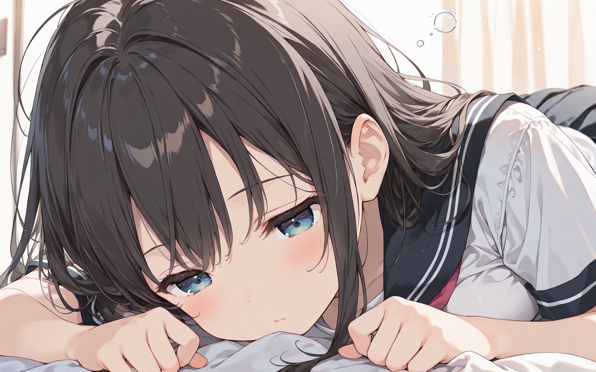 寝起きの女の子 | の人気AIイラスト・グラビア