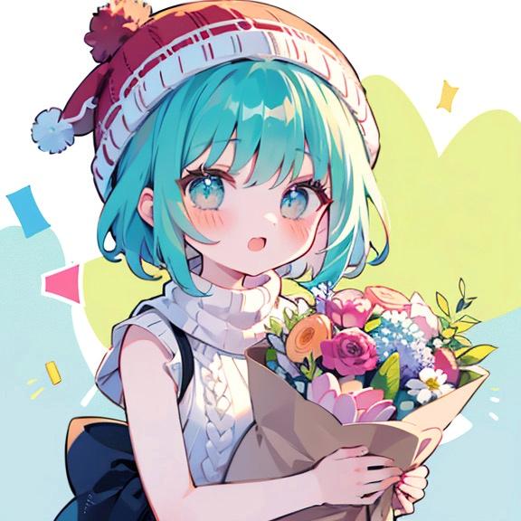 お花〜お花〜贈り物です