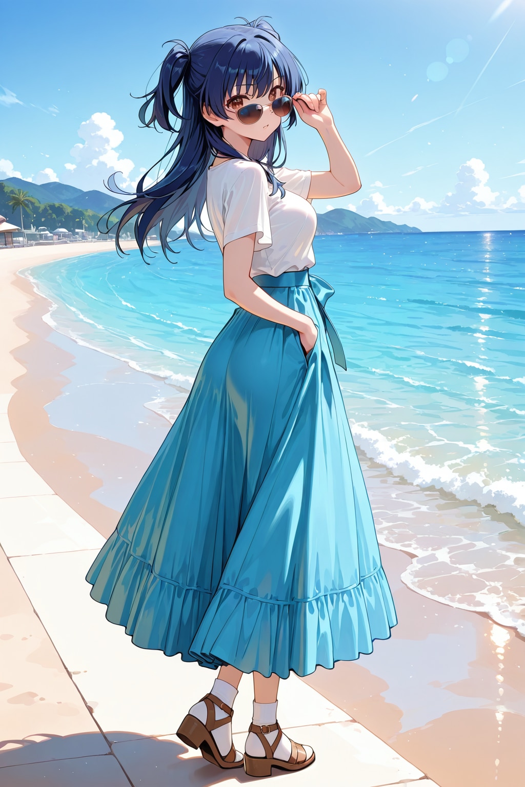 "Su" → "Sunglasses Swagger on the Seaside" Campei Flegrei