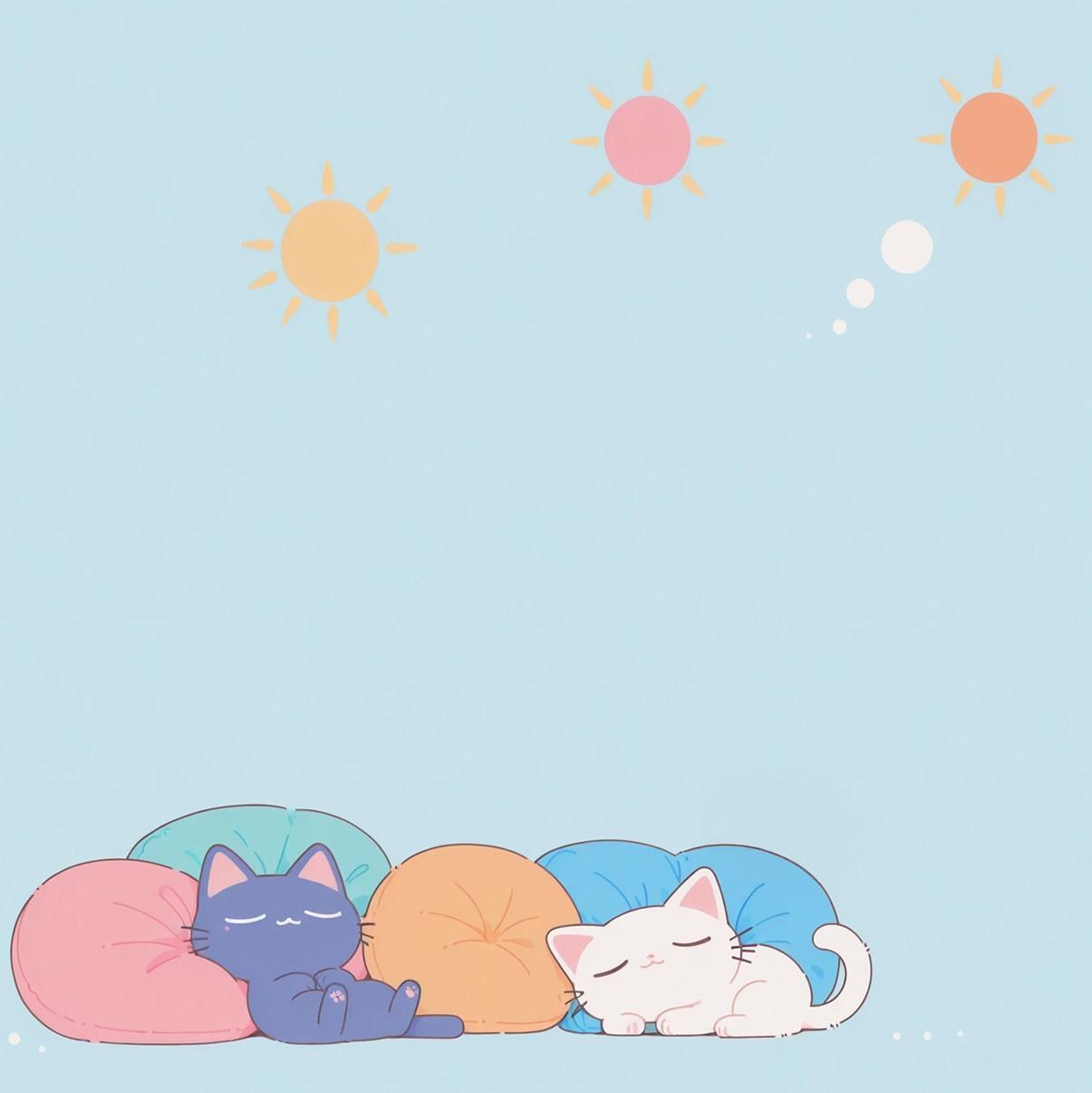 ネコがねころんだ | の人気AIイラスト・グラビア