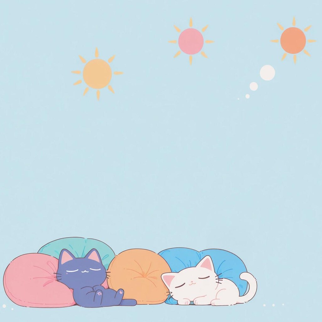 ネコがねころんだ