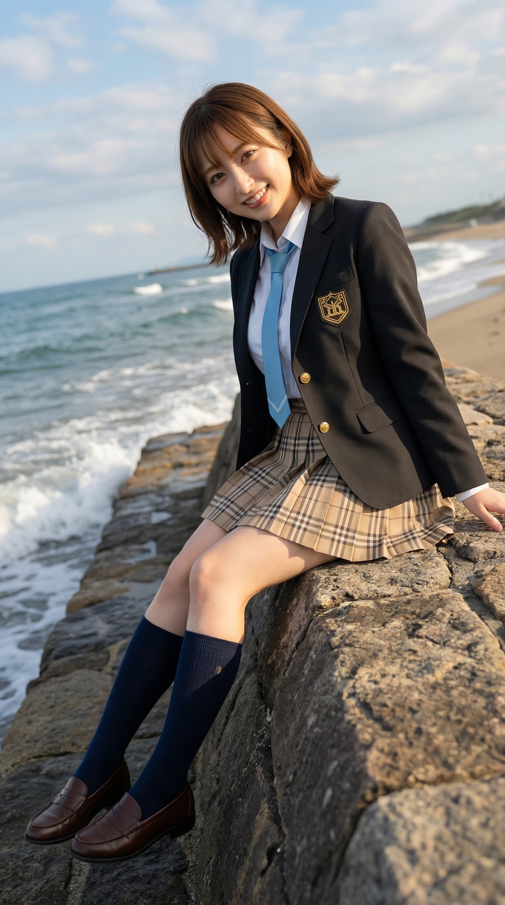 ブレザー高橋アナ