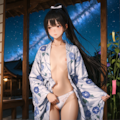 巫女職からの浴衣へ着替え～プライベートタイム 2枚目