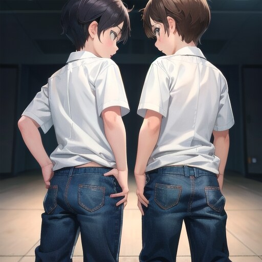 二人の美少年