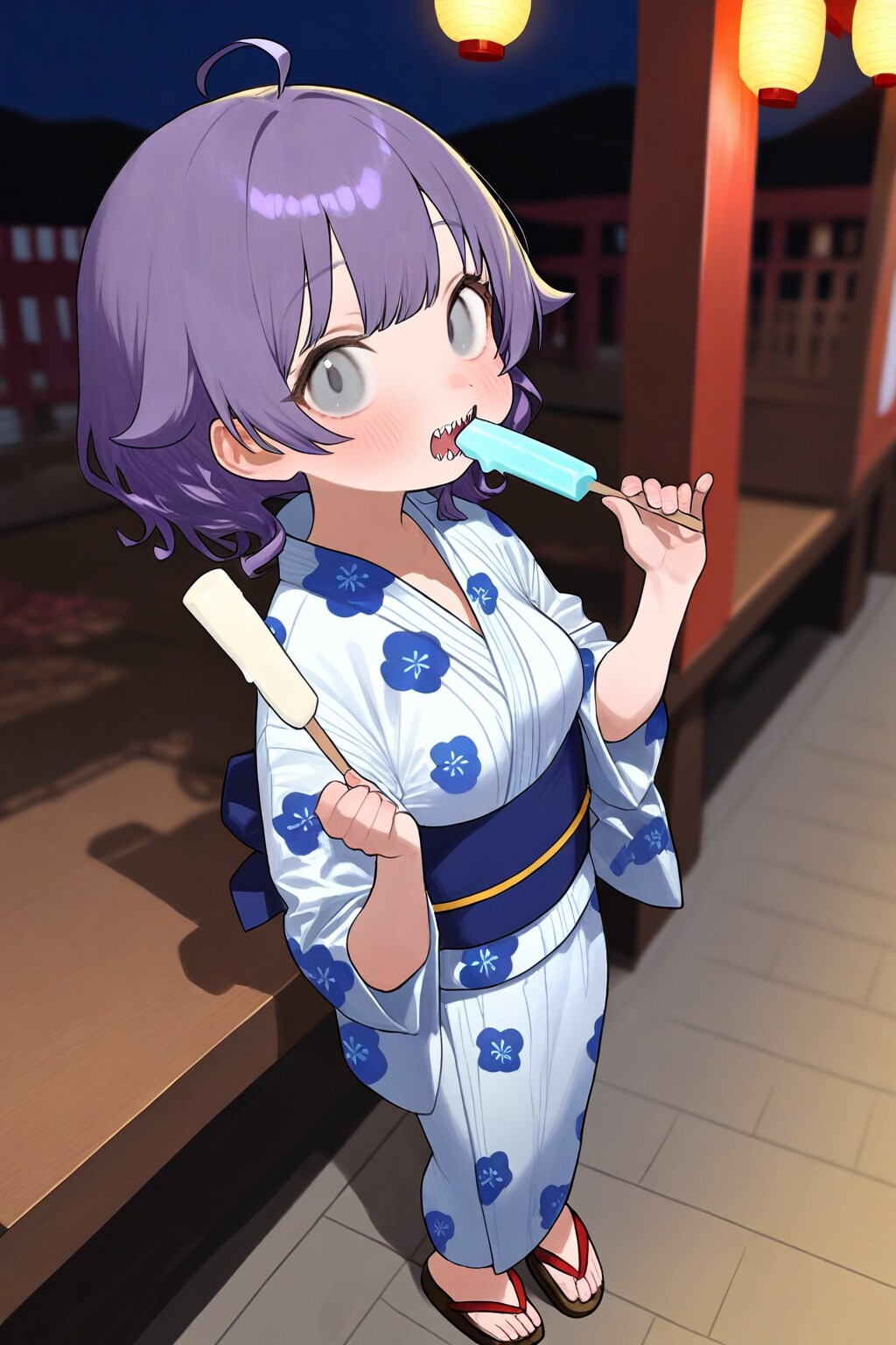 夜祭にて | の人気AIイラスト・グラビア