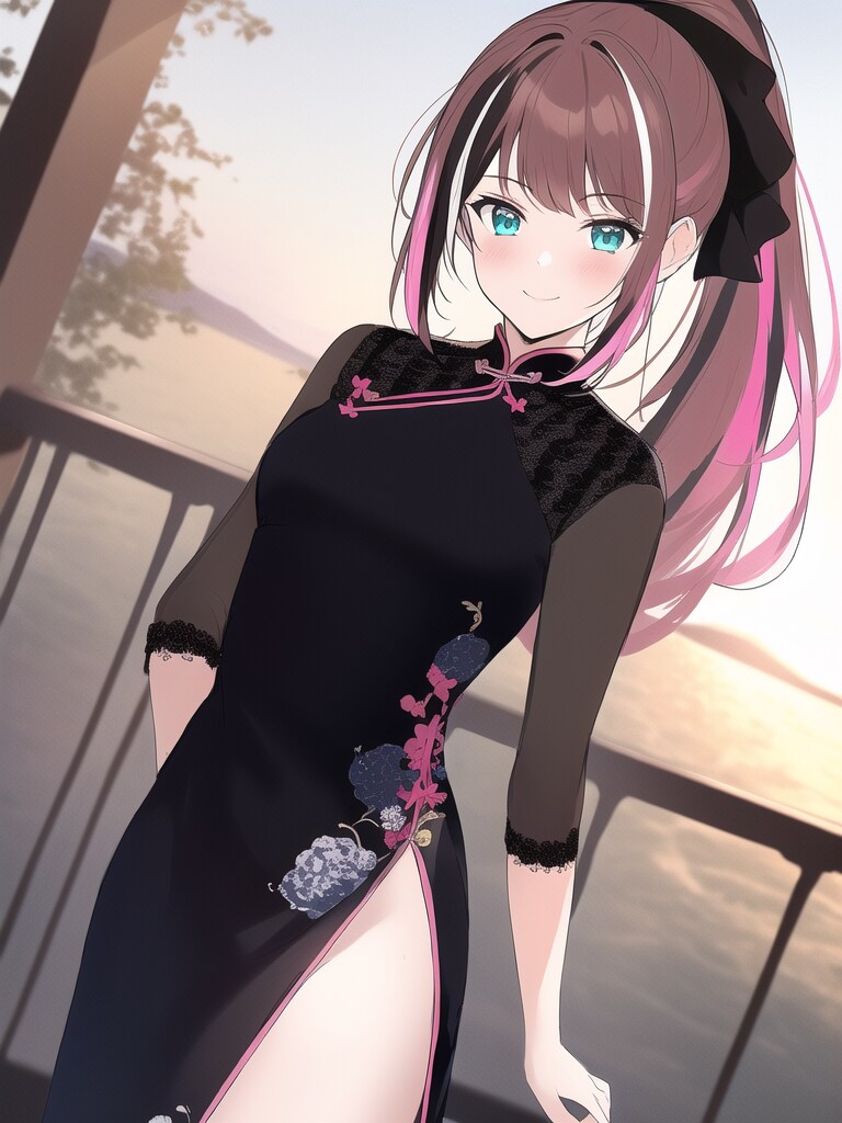 うちの子チャイナドレス