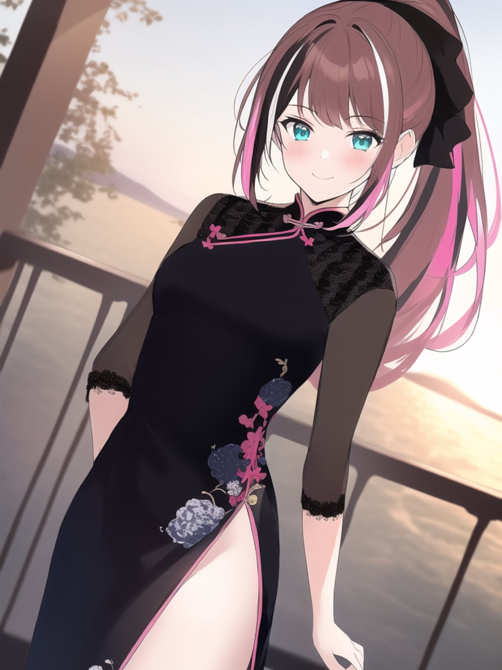 うちの子チャイナドレス