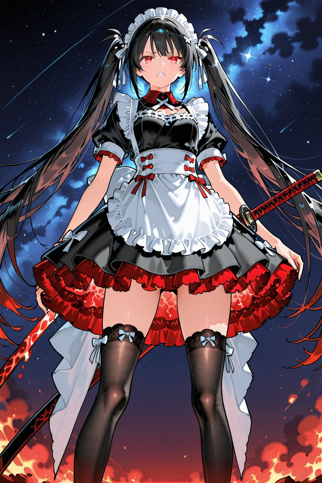 アサシンメイドガール | の人気AIイラスト・グラビア