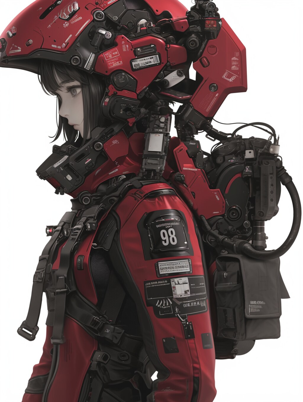 red girl