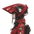 red girl 2枚目