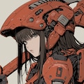 red girl 12枚目