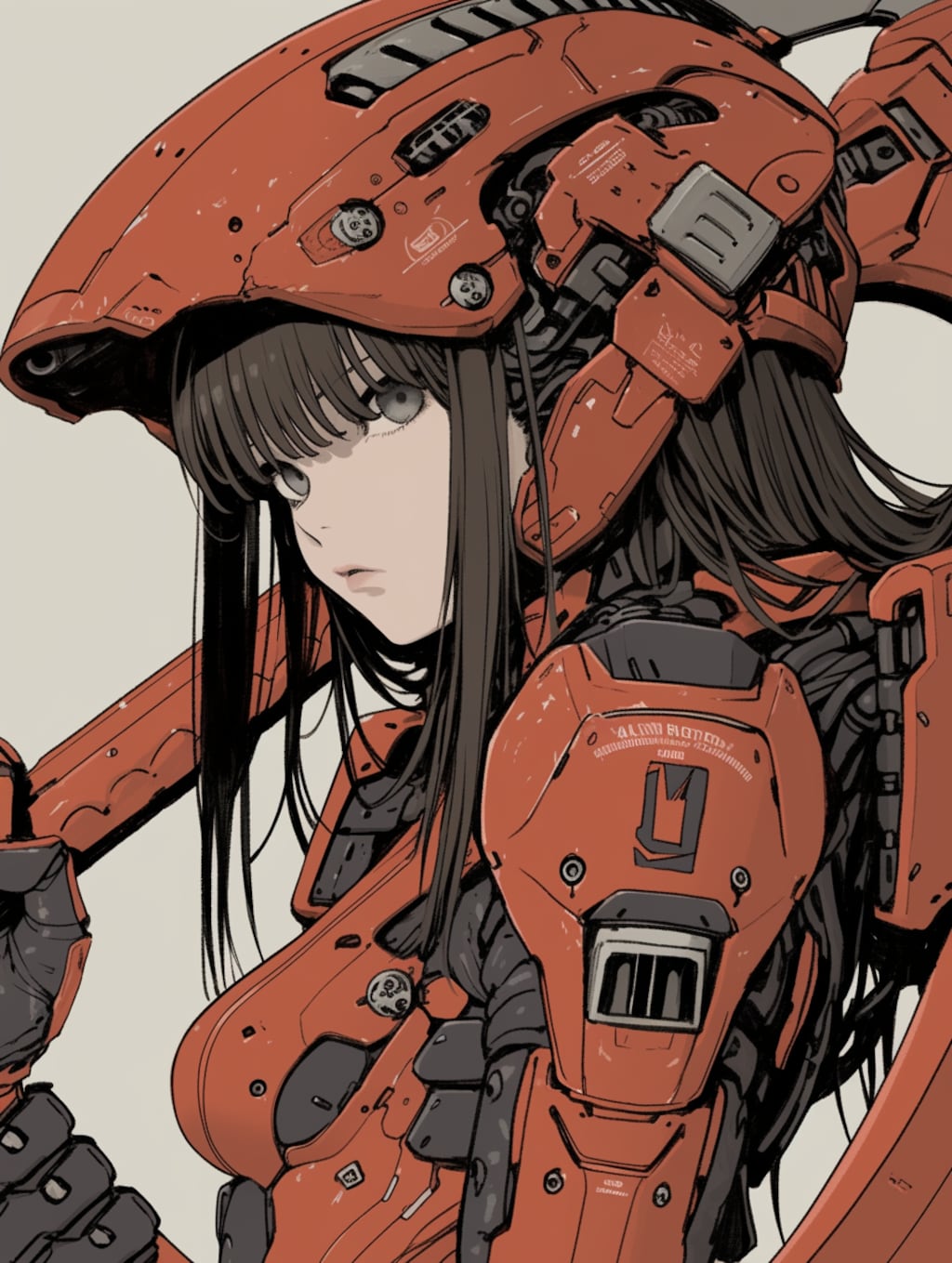 red girl