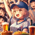 球場メシと野球観戦 2枚目