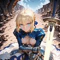 The Fallen Heroine アルトリア・ペンドラゴン 4枚目