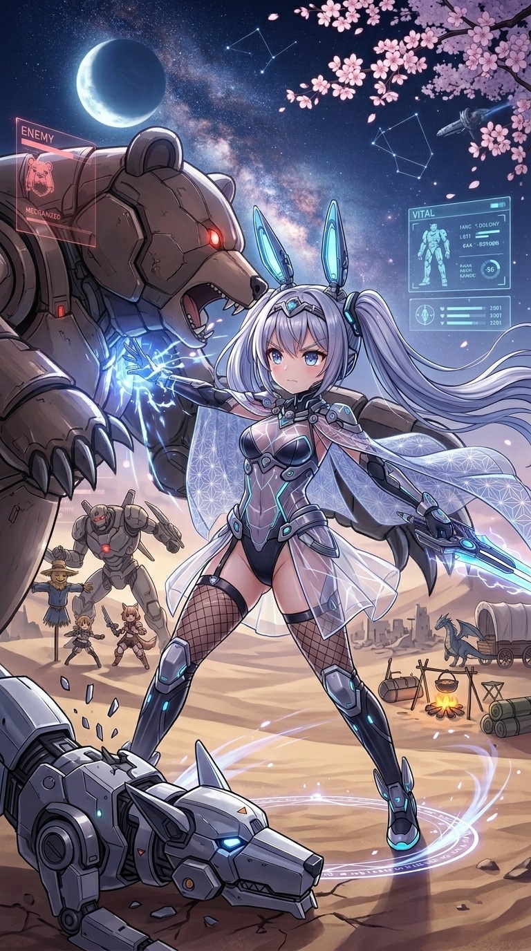 銀ツイぴょん。桜防衛 | の人気AIイラスト・グラビア