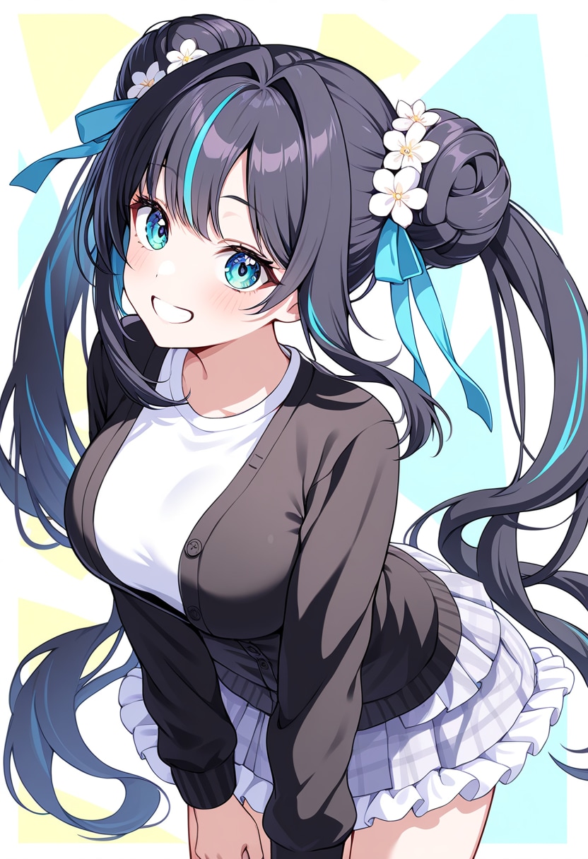 うちの子たちのカーディガンコーデ | の人気AIイラスト・グラビア