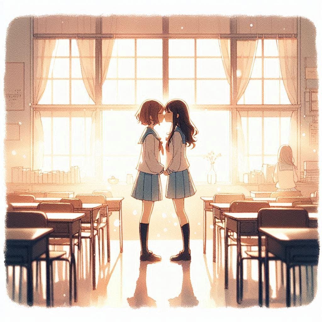 口と口が出会った (カップル30)