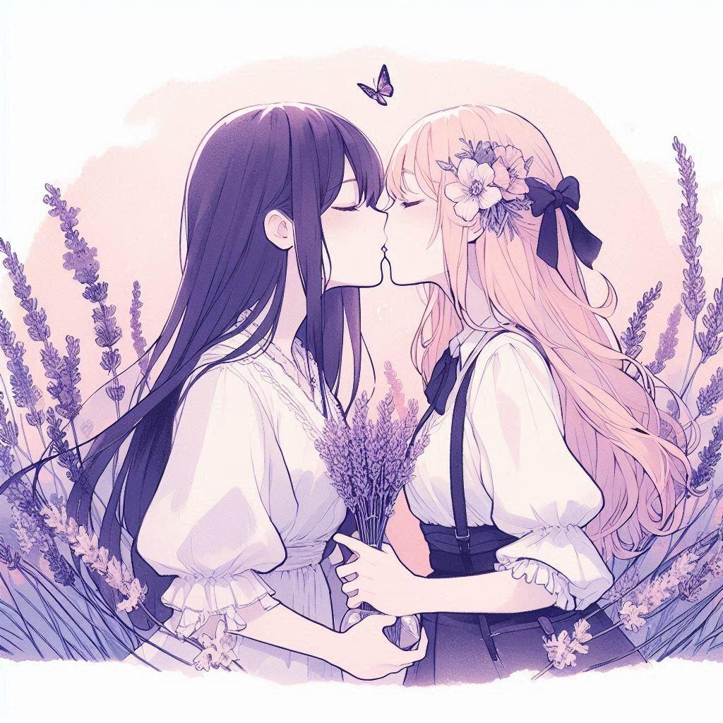 口と口が出会った (カップル30)