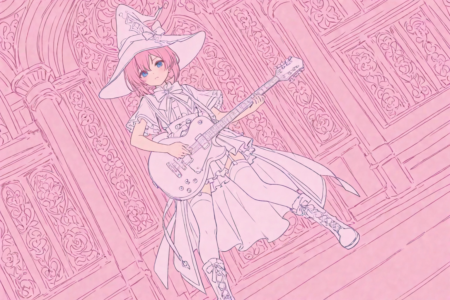 桃色魔法少女 | の人気AIイラスト・グラビア