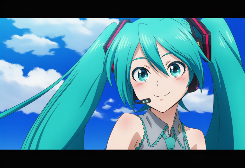 V4,5　ボカロ　初音ミク　アニメ
