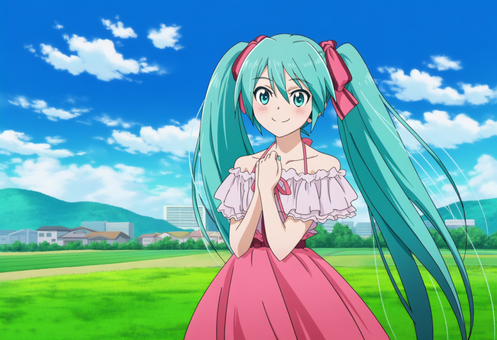 V4,5　ボカロ　初音ミク　アニメ