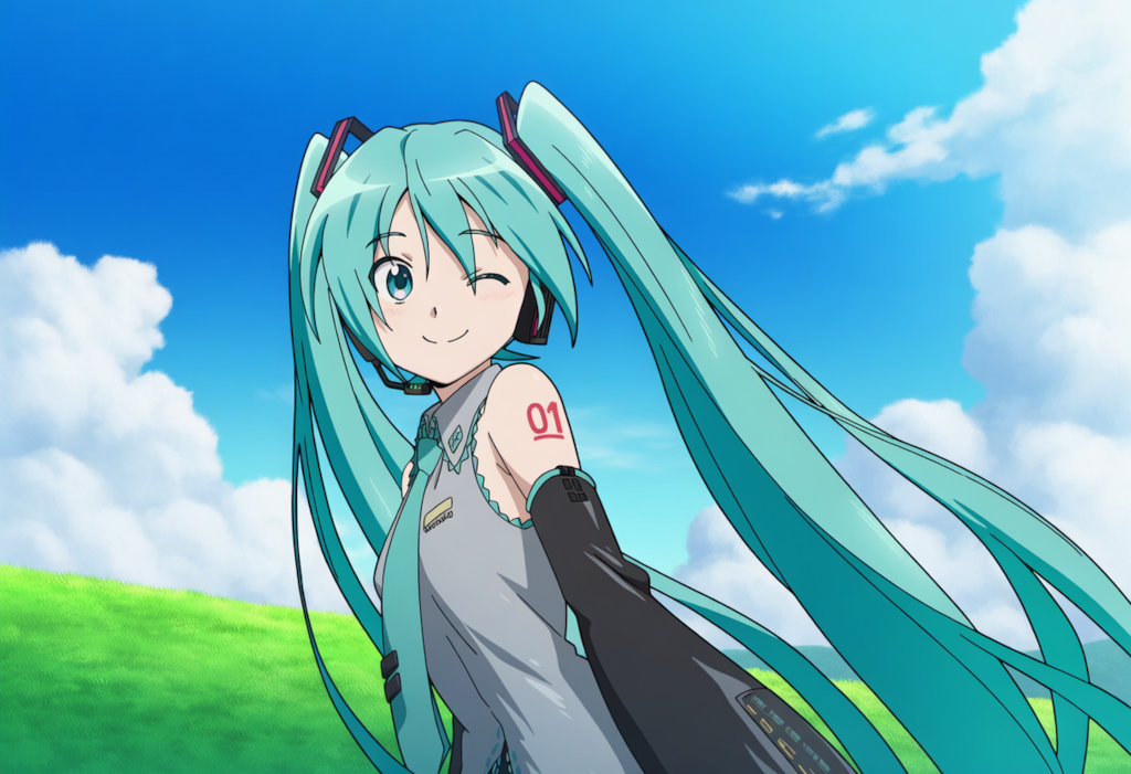 V4,5　ボカロ　初音ミク　アニメ