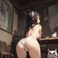 後ろ姿 3枚目
