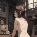 後ろ姿 2枚目