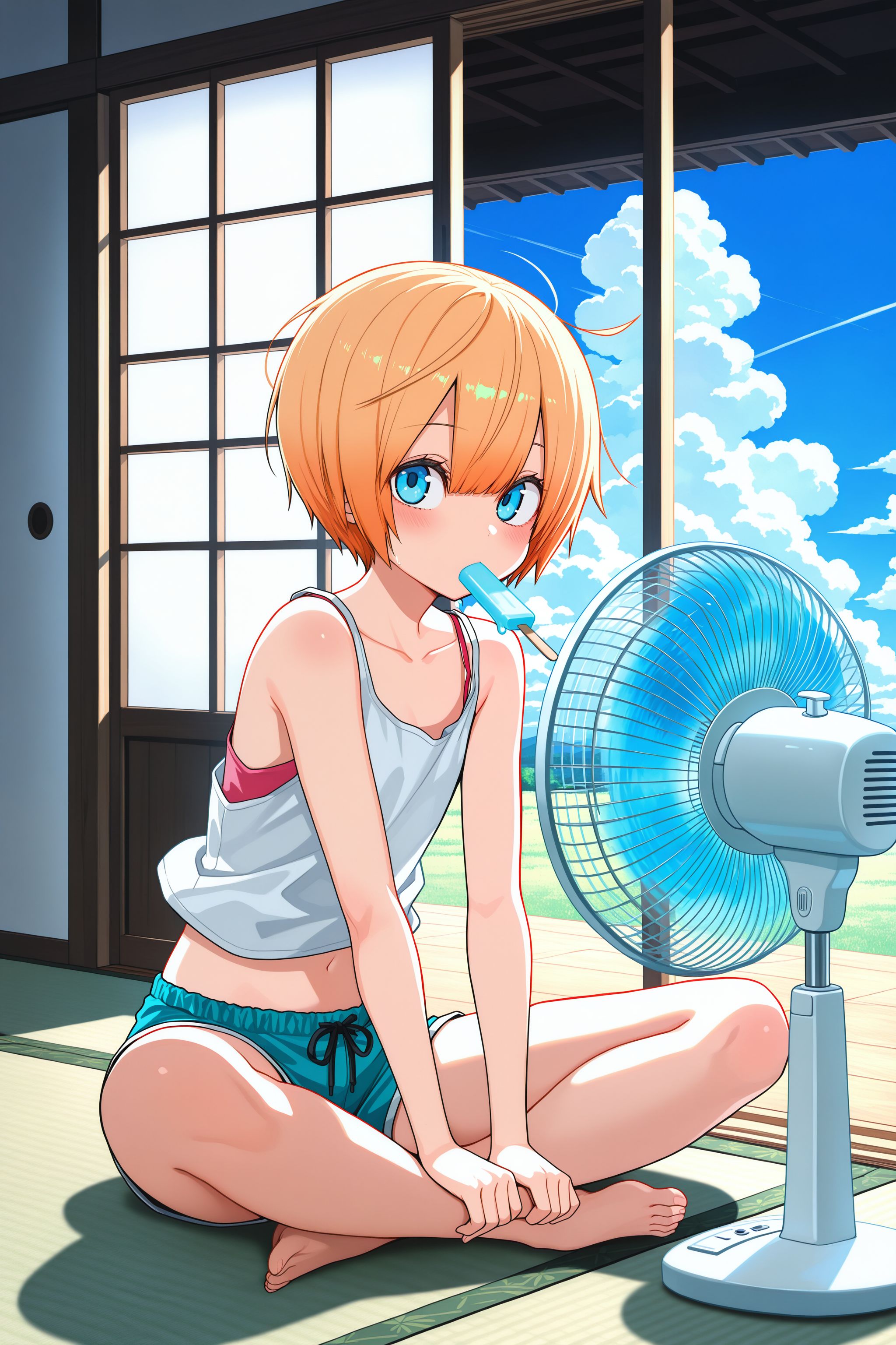遊びに来た甥 | の人気AIイラスト・グラビア