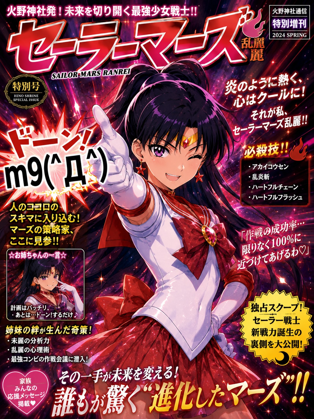 セーラーマーズ乱麗の新技