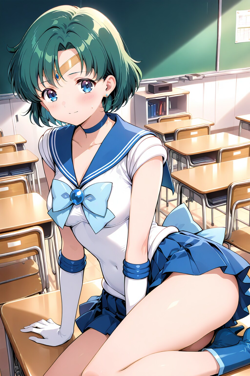 教室でパシャリ！