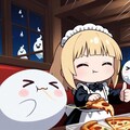 いただきます！ ごちそうさまと！ ありがとう！🍕✨✨✨ 3枚目