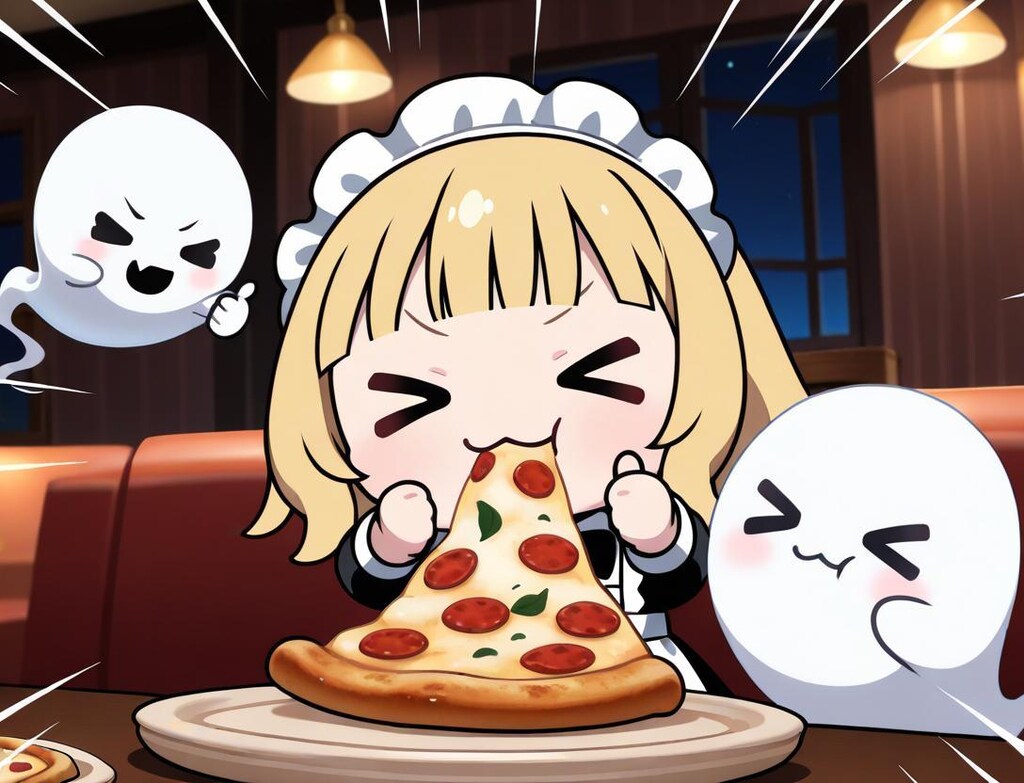 いただきます！ ごちそうさまと！ ありがとう！🍕✨✨✨