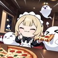 いただきます！ ごちそうさまと！ ありがとう！🍕✨✨✨ 4枚目