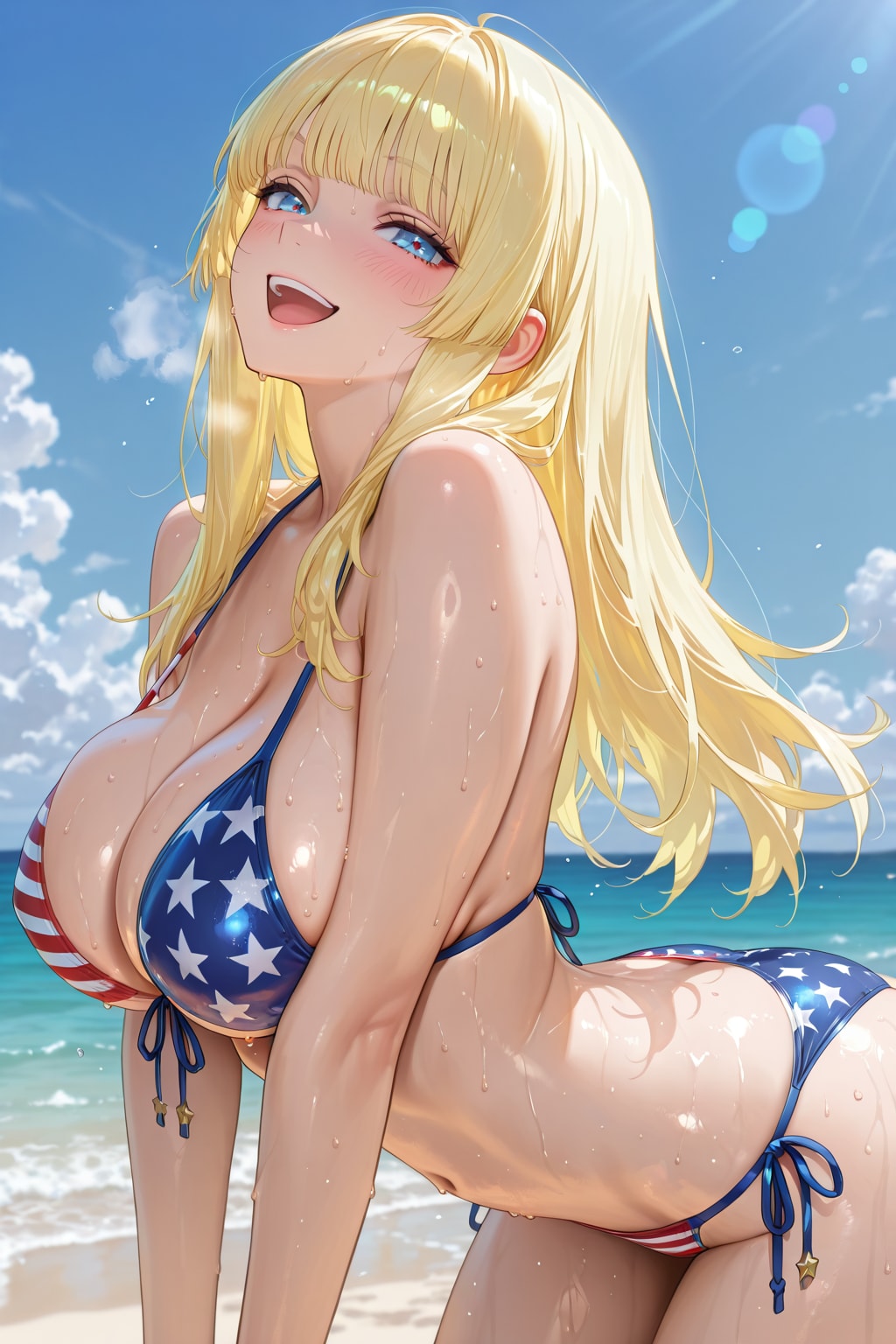 🇺🇸ビキニ娘とエッチ！