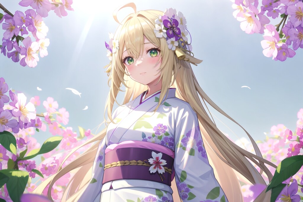 着物オリシアちゃん♪