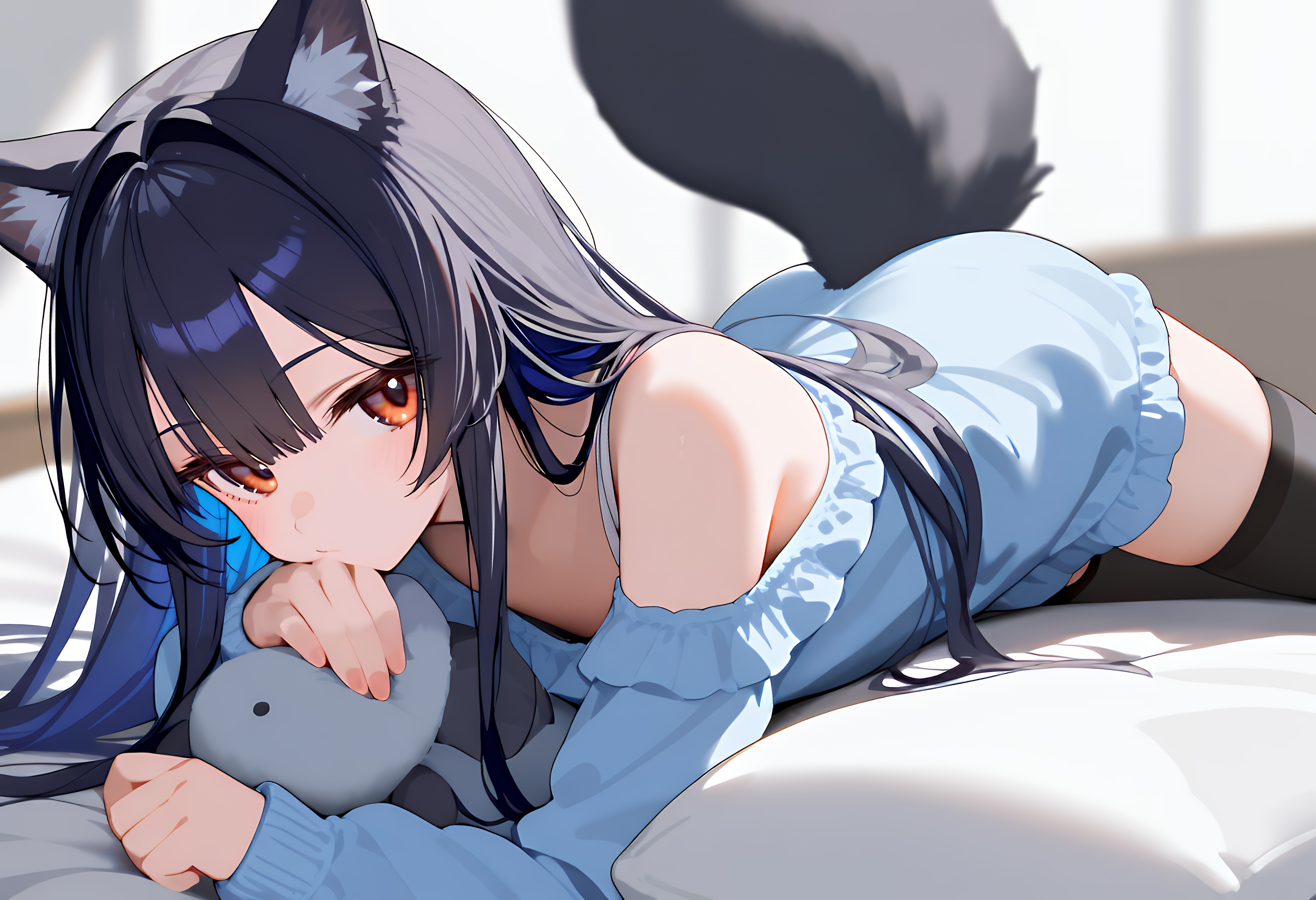 くつろぐケモミミ