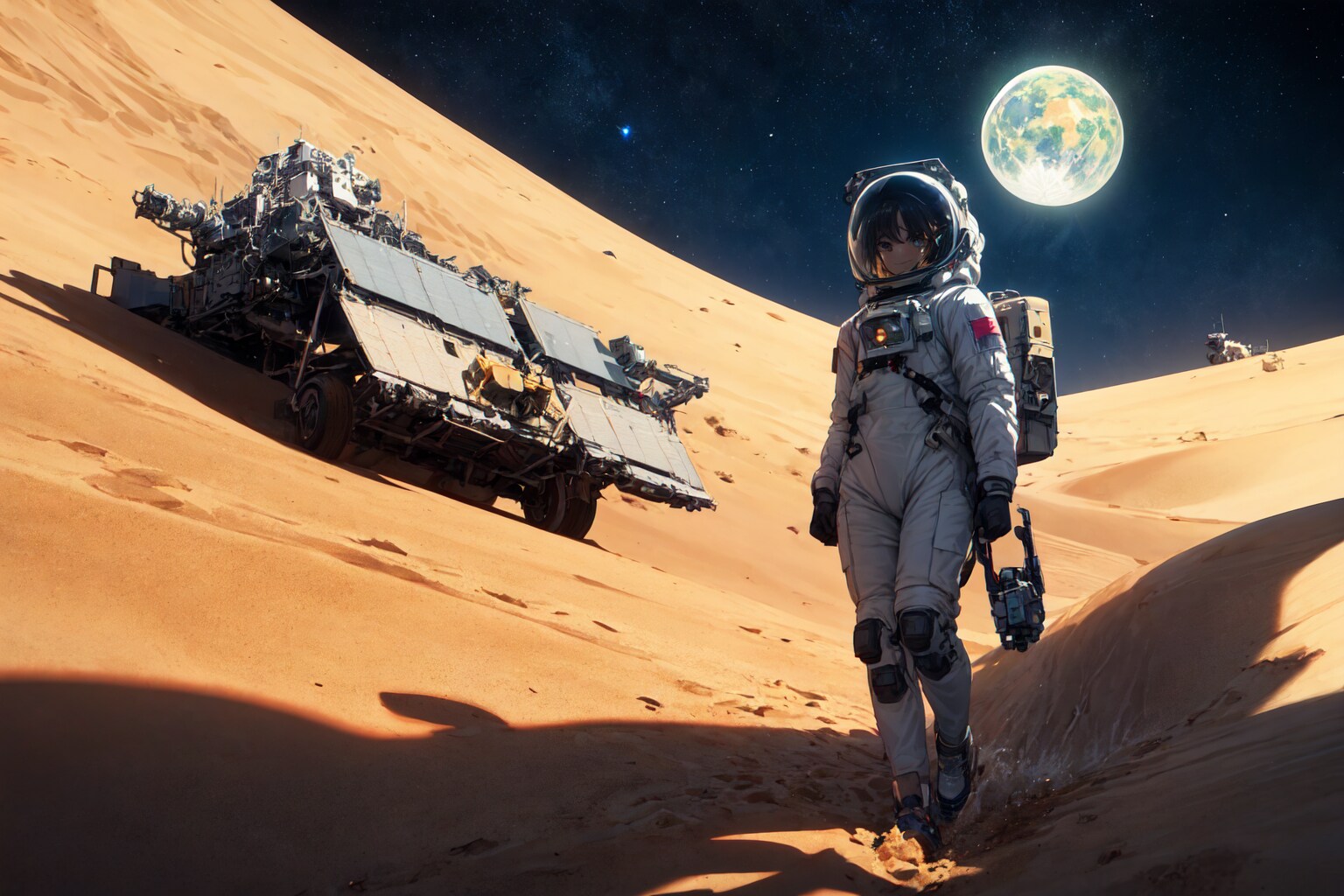 That's one small step for (a) man, one giant leap for mankind.