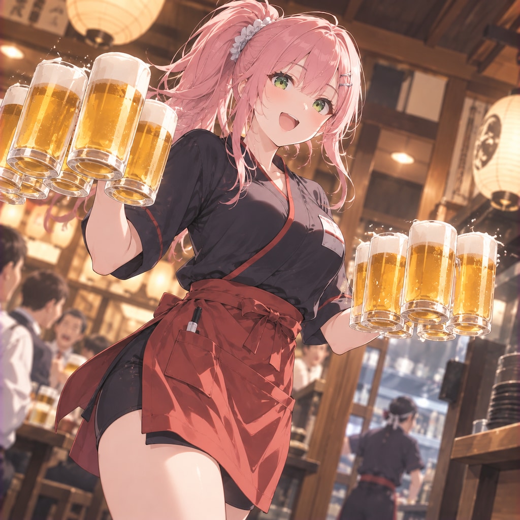 居酒屋店員なハルカ