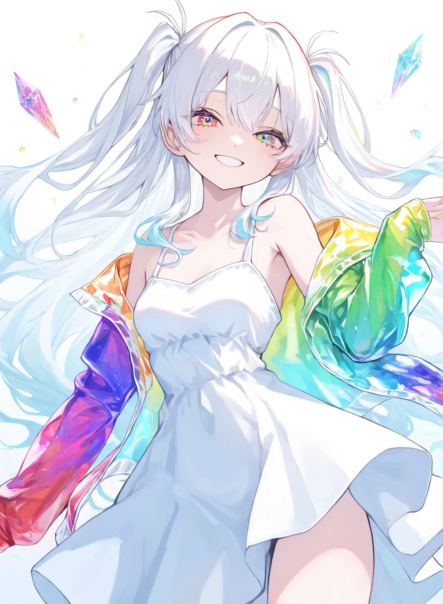 白ワンピース