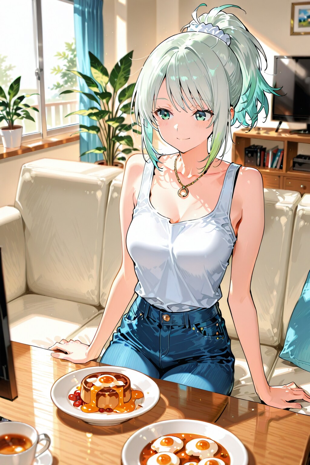 朝食