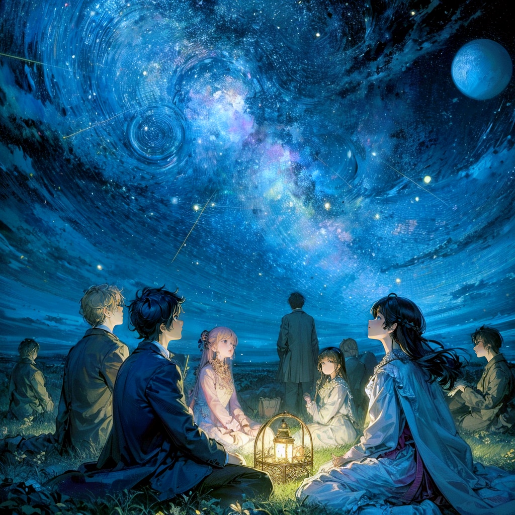 星が広がる | の人気AIイラスト・グラビア