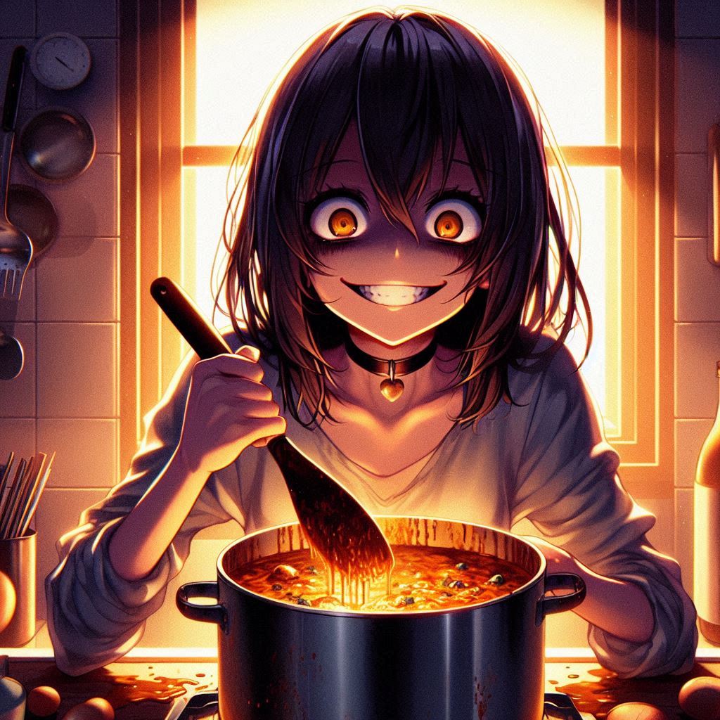 曲のイメージバンド募集：[曲付き]ヤンデレのスパイスカレー | の人気AIイラスト・グラビア