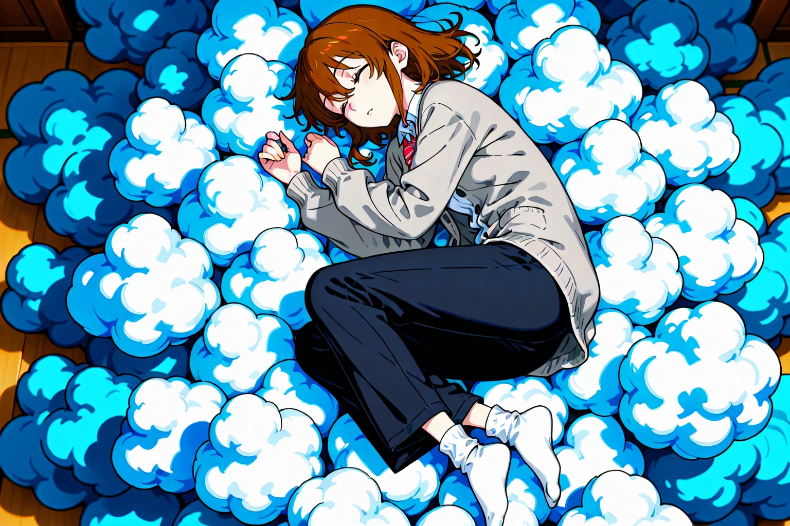 お題-春眠-5- | の人気AIイラスト・グラビア