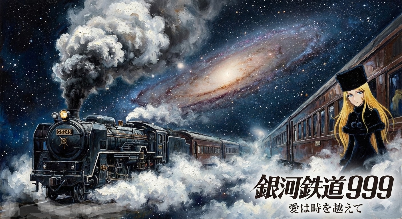 銀河鉄道999　愛は時を越えて（Gemini） | の人気AIイラスト・グラビア